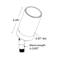 VOYA EM RETROFIT 3.0 GU10 - Dimensions