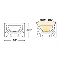 VERS-FLUSH (02) DIMENSIONS