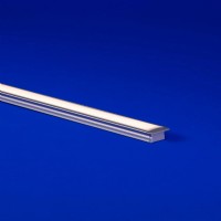 LATO-FLAT (01) is a shallow flanged LED fixture for surface and recess mounting