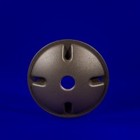 4/0 Round Cast Outdoor Light Junction Box Cover