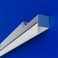 2" tall and 2.48" wide perimeter lighting fixture