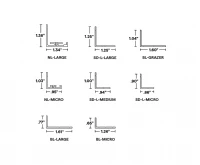 L Brackets Dimensions 