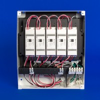 Pre-wired LED Power Supply cabinet with IC rating for DALI 2 control