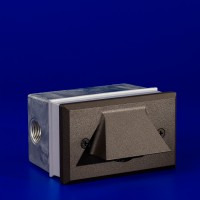 12V MR16 20W, 8W Outdoor LED Box Mount Step Light