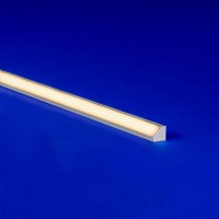 TILT-FLAT (01) is a Micro 5 LED light fixture with sleek flat 45&#176; angled lens 