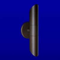 12V MR16 35W, 8W Outdoor LED Dual Wall Mount