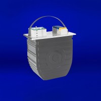 UL-listed direct burial power supply designed for the IP68 Q-Vault-5 enclosure, ranging from 480W-600W in 12VAC or 24VAC. Featuring two circuit breakers, three UL certifications, and five adjustable voltage taps to accommodate varying loads for diver