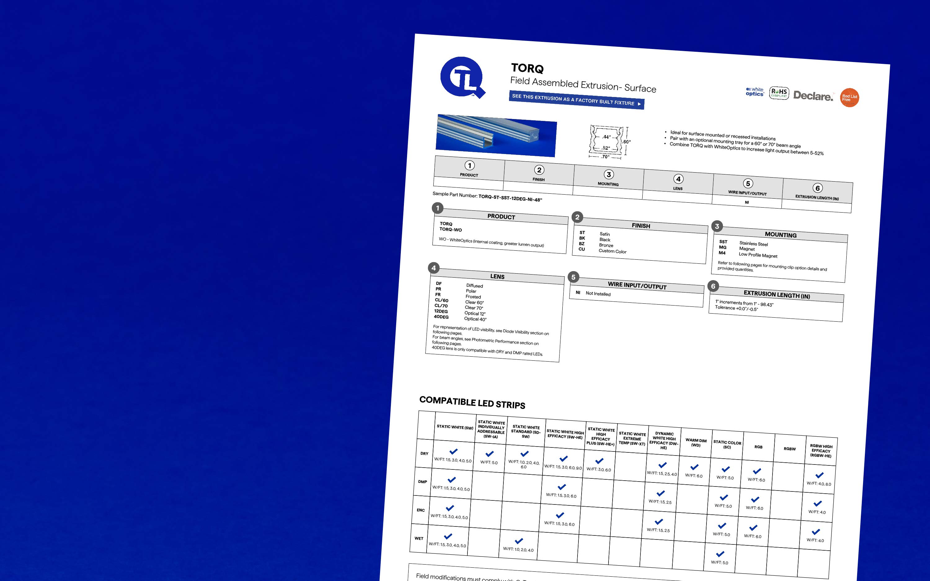 QTL Extrusion Spec Sheet Tour