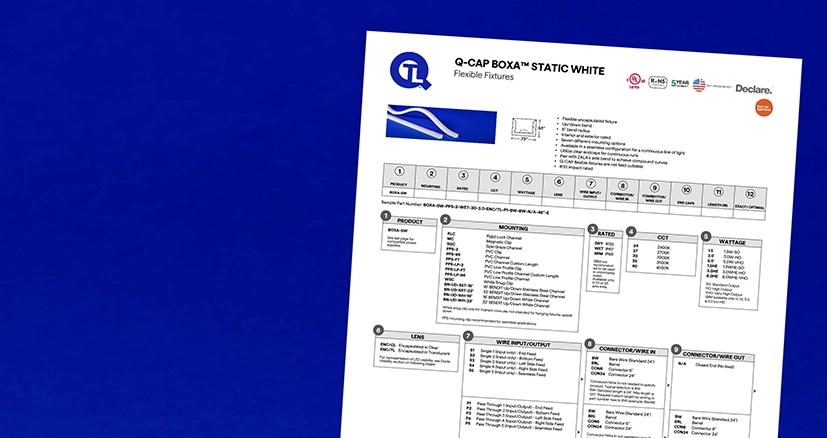 QTL Fixture Spec Sheet Tour
